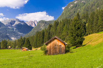 Idyllic mountain landscape