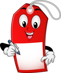 Mascot Sale Tag Discount