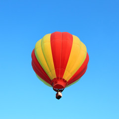Hor air balloon in the blue sky