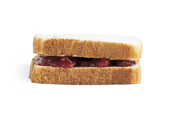 strawberry jam sandwich