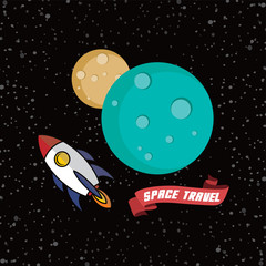 rocket ship space travel