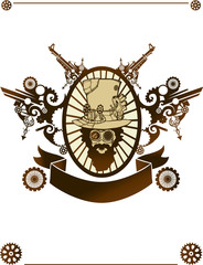 Steampunk Ribbon Design
