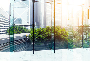 Modern office building