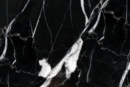 black marble pattern with white line background on high resolution