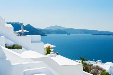 Foto op Plexiglas White architecture on Santorini island, Greece. © smallredgirl