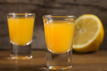 Two shot glasses