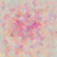 Obraz premium Multicolored geometric wattled mosaic pattern wallpaper