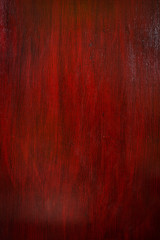 Obraz premium red wood and black striped texture background