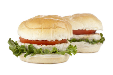 chicken burger sandwiches