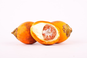 Cut half of the Betel nut seeds