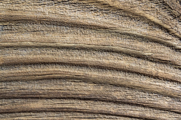 Wave on nature wooden texture 