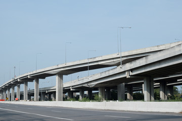 Fototapeta na wymiar highway bridge