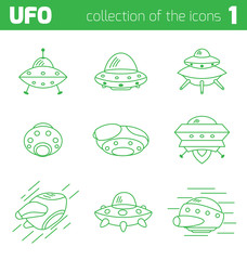 ufo alien ships icon part one