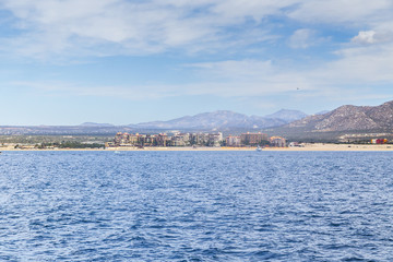 Fototapeta premium The Pacific Ocean in Cabo San Lucas Mexico