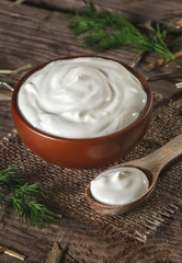 Rustic Natural sour cream 