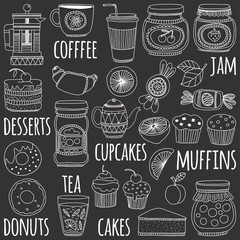 Images for confectionery or coffee shop