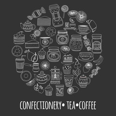 Images for confectionery or coffee shop