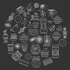 Images for confectionery or coffee shop