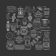 Images for confectionery or coffee shop