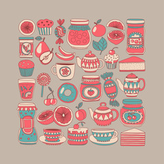 Images for confectionery or coffee shop