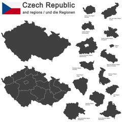 country Czech Republic and regions