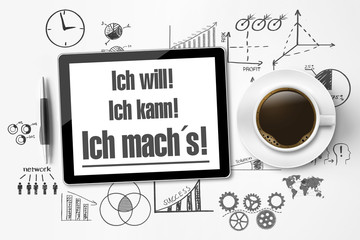 Ich will / Ich kann / Ich mach&acute;s!