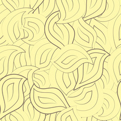 seamless pattern of leaves can be used as wallpaper for business cards for design and so on