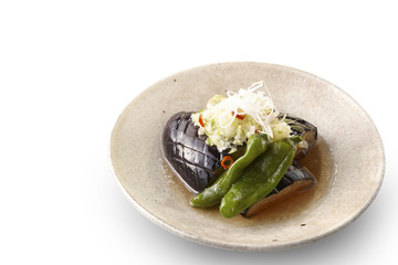 茄子の揚げびたし