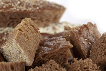 pumpernickel cubes
