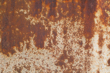 Old metal iron rust background and texture