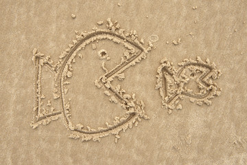 big fish eat small fish , orange color