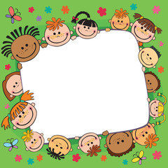 Summer  poster. Vector illustration.