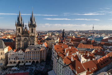 Fototapeta na wymiar Prague Tyn Church