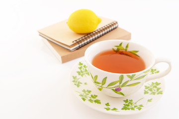 一杯のレモンティー