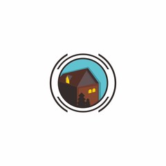 Real estate Logo House