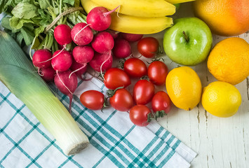 vegetable and fruit