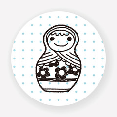 Doodle Russian Dolls