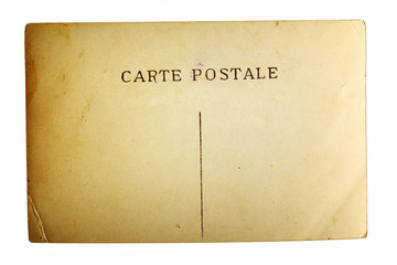 texture of old postal card