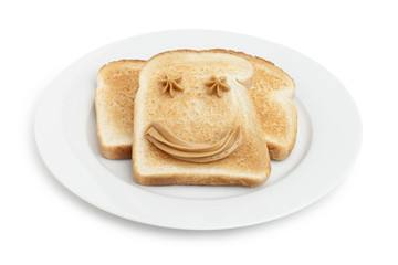 smiling sandwich