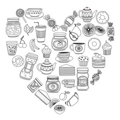 Images for confectionery or coffee shop