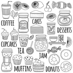 Images for confectionery or coffee shop