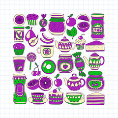 Images for confectionery or coffee shop
