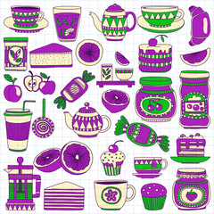 Images for confectionery or coffee shop