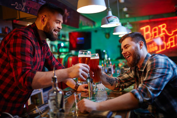 Cheering up with beer