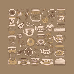 Images for confectionery or coffee shop