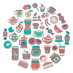 Images for confectionery or coffee shop