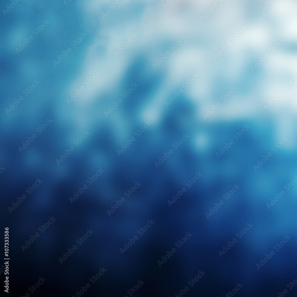 Canvas Prints abstract blue background...