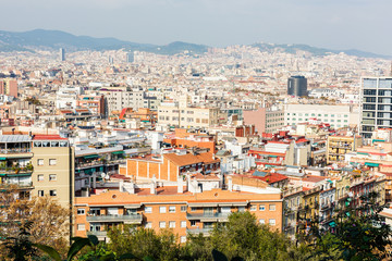 Fototapeta na wymiar Barcelona city in november - shots of Spain - Travel Europe