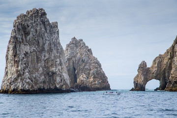 Fototapeta na wymiar The Rock Formation of Land's End, Baja California Sur, Mexico, n