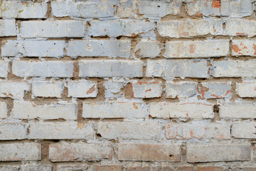 Brick texture with scratches and cracks
